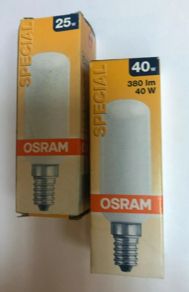 OSRAM SPECIAL Glühlampe T29  E14 230V 25W / 40W Matt Röhrenlampe - Bild 1 von 1
