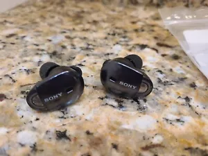 Sony WF-1000XL /XR Wireless Noise Canceling Headphones Black Earbuds Only - Picture 1 of 2