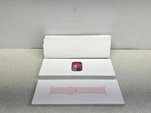 Apple Watch Series 9 41mm Pink Case w/ Light Pink Sport Band - MR933LL/A - - Photo 1 sur 9