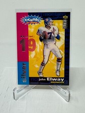 1999 UD Collector's Choice John Elway Silver NOV 19 Crash The Game Card #1C2