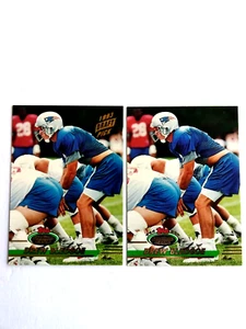 1993 Stadium Club DREW BLEDSOE RC 2-Card Lot Stamped And Non-Stamped - Picture 1 of 2