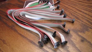 (10) 18" Flat Cable pc 16 wire - 8 double row female A3AAG-1618G Digi-Key - Picture 1 of 2