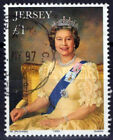 ZAYIX Great Britain - Jersey 505 used L1 Queen Elizabeth high value 033023S24