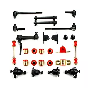 Red Poly Front Suspension Master Rebuild Kit Fits 1963 1964 Chevrolet Full Size - Picture 1 of 6