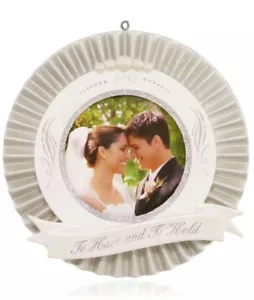 Portafoto Hallmark Keepsake Ornamento 2015 Il nostro matrimonio - Foto 1 di 10