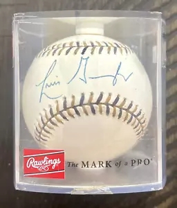 Luis Gonzalez Signed Official 2002 OMLB All Star Game Baseball w/Case NO COA - Picture 1 of 3
