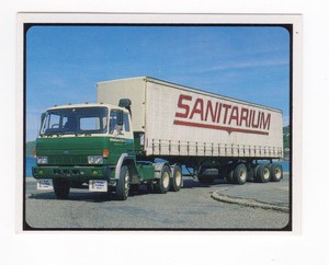 Sanitarium NZ  Big Rigs 1986. #10 Ford N5032 Sanitarium truck