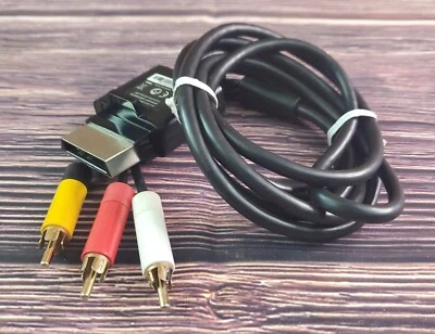 OEM Genuine Microsoft Xbox 360 AV VGA Video/Audio PC Cable X-801257 Tested Works - Image 1 of 4
