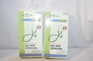 (Lote de 2) Estetescopio de doble cabeza clásico de alta calidad Primacare - Imagen 1 de 3