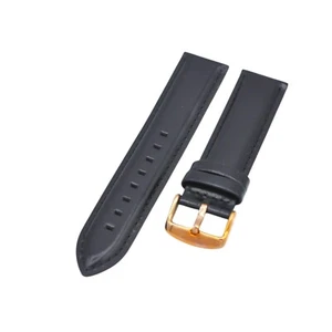 20mm Black Leather Strap For Daniel Wellington DW00200020 40mm Case - Picture 1 of 6
