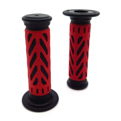 RED Gel Hand Grips 25mm 1" For ATV Brute Force Prairie BRUIN Kawasaki Yamaha - Image 1 of 4
