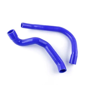 FOR 1991-2001 JEEP CHEROKEE XJ 4.0 l6 LHD SILICONE UPPER LOWER RADIATOR HOSE - Picture 1 of 6