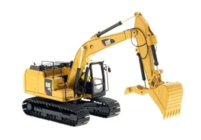 1/50 CAT Caterpillar 323F Hydraulic Excavator Diecast Masters Thumb Vehicle Car - Image 1 of 4