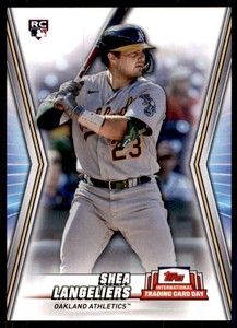 2023 International Trading Card Day Baseball #NTCD-B20 Shea Langeliers NM-MT RC 