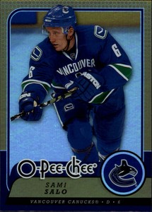 2008-09 (CANUCKS) O-Pee-Chee Gold #132 Sami Salo