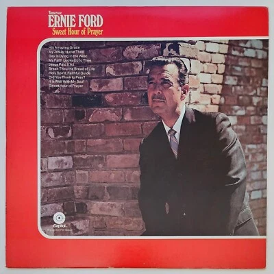 TENNESSEE ERNIE FORD - SWEET HOUR OF PRAYER LP REISSUE CAPITOL RECORDS SF-507 - Image 1 of 4