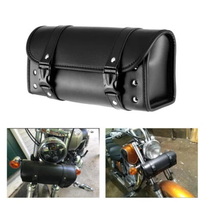 Motorcycle Tool Bag Black for Kawasaki Vulcan VN 500 800 900 1500 1600 2000 - Image 1 of 4