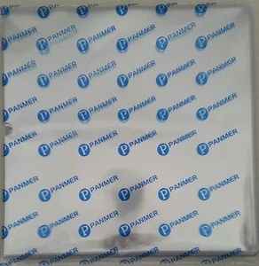 12" PVC 140 MICRON STITCHED OUTER RECORD VINYL SLEEVES STRONG GLASS CLEAR x 25 - Foto 1 di 3