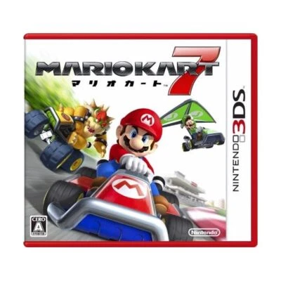 Brand-new Nintendo 3DS Japan Super Mario Kart 7 Only Works on Japan 3DS Cons JP - Image 1 of 4