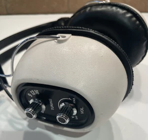 Vintage Barrington Transistor Headset RARE! Tested and works fine. Made In Japan - Picture 1 of 12