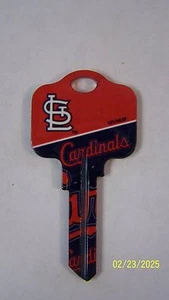 ST.LOUIS CARDINALS KWIKSET HOUSE KEY BLANK - Picture 1 of 1