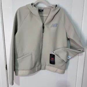 Women’s New Balance Jacket XL New W/ Tags Ivory - Picture 1 of 7