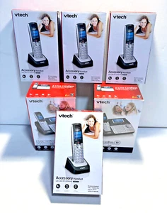 Vtech 2-Line Cordless Answering System (Qty2) & Vtech Accessory Handset (Qty4) - Picture 1 of 5