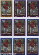 Lot of (25) Carlos Valenzuela 2012 Bowman Chrome COLOR Prospect RC Cards - PHI