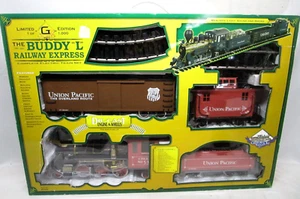 Buddy L G Scale Union Pacific 2-6-2 Locomotive Complete Electric Train Set NOS - Picture 1 of 12
