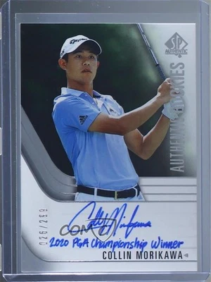 2021 SP Authentic Inscriptions /50 Collin Morikawa #117 Rookie Auto RC - Image 1 of 2