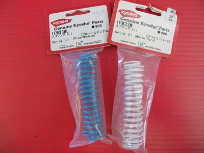 Kyosho Long Shock Springs for MP7.5 - IFW33BL and IFW33W-- NOS - Image 1 of 2