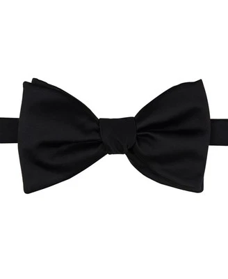 Alfani Men's Oversized Satin Solid Bow Tie (Black, One Size) - Image 1 of 2