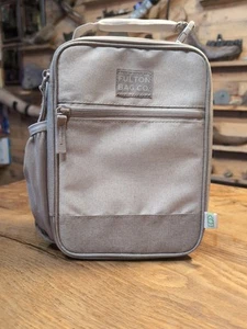 Fulton Bag Co Lunch Bag - beige hellbraun mit Hartplastikeinsatz - guter Zustand  - Bild 1 von 5