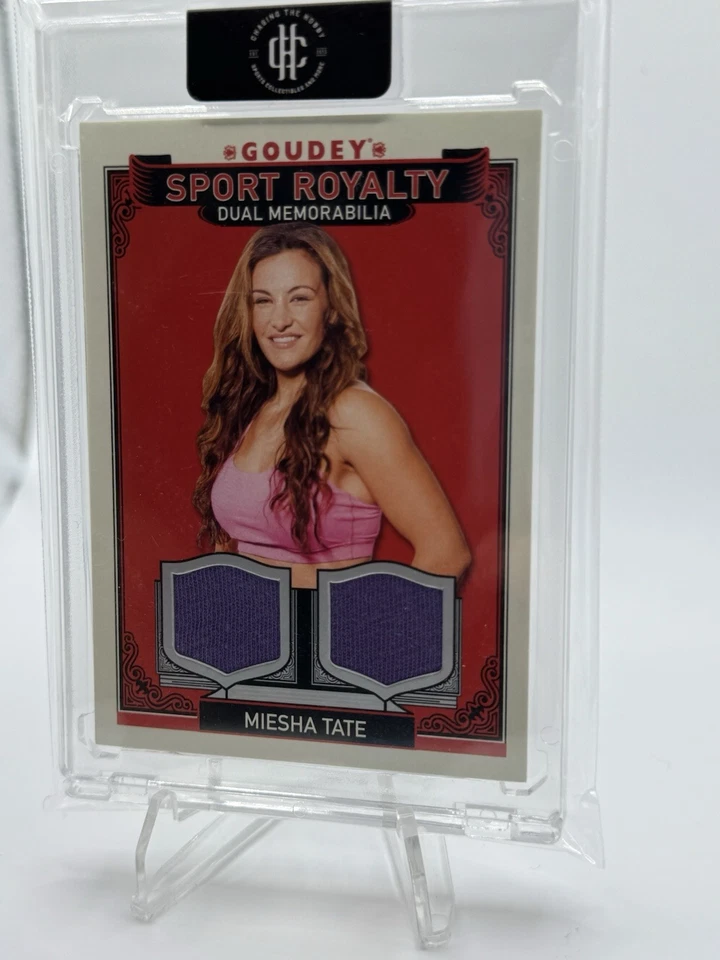 2016 Upper Deck Goodwin Champions Sport Royalty Dual Patch Miesha Tate #SRM2-MT - Imagem 1 de 4