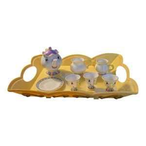 DISNEY BEAUTY&THE BEAST ''Be Our Guest'' Singing Tea Cart TEILWEISE Spielset Belle - Bild 1 von 8