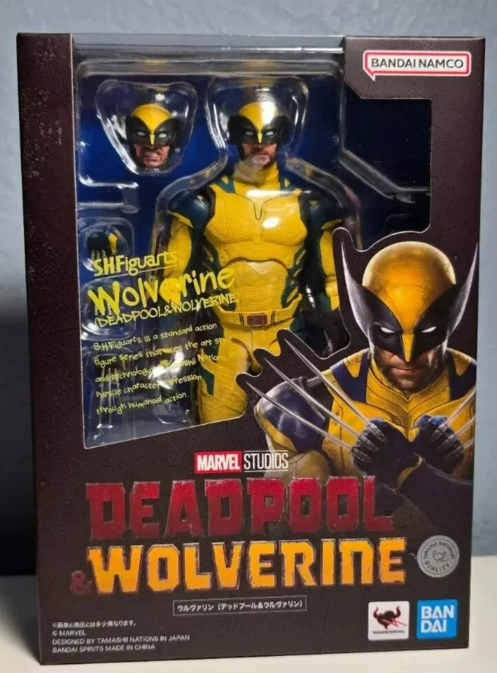 Bandai S.H.Figuarts Deadpool & Wolverine set of 2 Action Figure PSL Jan. 2025
