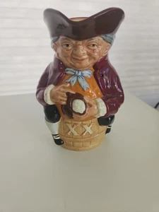 Jarra de colección Royal Doulton Toby XX Toby Jarra No. 8337 6" Excelente Estado Usado. - Imagen 1 de 9