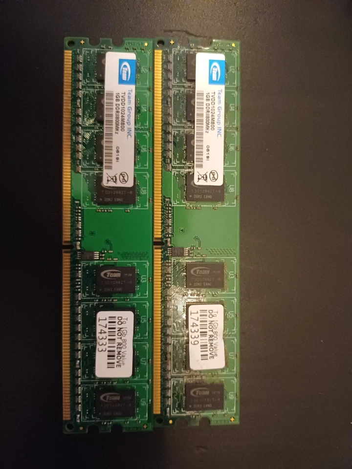 Team Group DDR2 800MHz 2GB RAM - Immagine 1 di 1