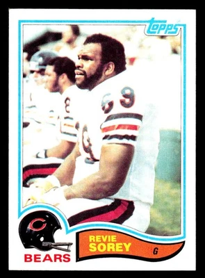 1982 Topps #304 Revie Sorey Chicago Bears - Image 1 of 2