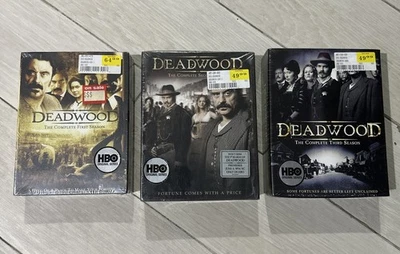 DEADWOOD Complete Series 1-3 (DVD, 24 Discs Total)  (brand new) - Image 1 of 2