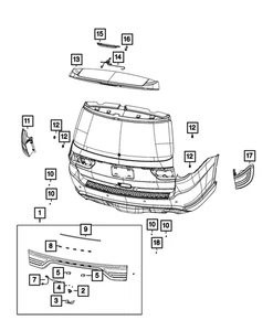 Genuine Mopar Jumper Wiring 68244954AA - Picture 1 of 4