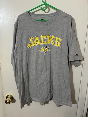NCAA South Dakota State Jackrabbits Adult 3XL (54-56) Gray Russell T-Shirt - Image 1 of 4