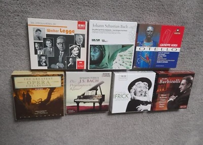 AUSWAHL: Klassische Musik / KLASSIK, CD-Boxen! Beethoven Bach Mozart Verdi usw - Bild 1 von 4