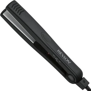 REVLON Smooth & Straight Ceramic Flat Iron 1-inch Wide Plate Black OR Bag Sealer - Picture 1 of 5