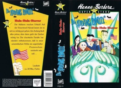 THE ADDAMS FAMILY (1975) ANIMATION - GERMAN 5 VHS - Image 1 of 4