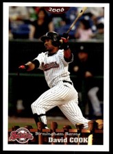 2008 Grandstand Birmingham Barons David Cook Birmingham Barons #NNO