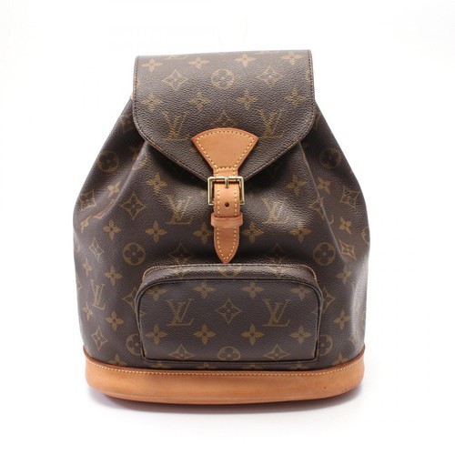 LOUIS VUITTON（LV） Zaino zaino Louis Vuitton Montsouris MM M51136 monogramma pelle marrone