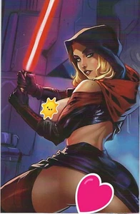 Cubierta Totally Rad Wars Liam Harris Variante Virgen Completa Jedi/Star Wars Casi Nueva - Imagen 1 de 1