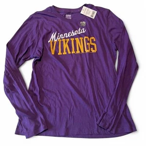 Minnesota Vikings NFL purple long sleeve shirt Junk Food Clothing - Picture 1 of 4