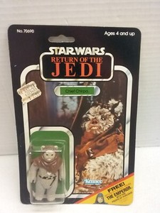 STAR WARS RETURN OF THE JEDI CHIEF CHIRPA 65 BACK #70690 NEW VTG 1983